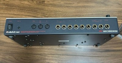 ELEKTRON MACHINEDRUM SPS-1 FULLY WORKING WITH ADAPTER MANUAL COVER GOOD USED