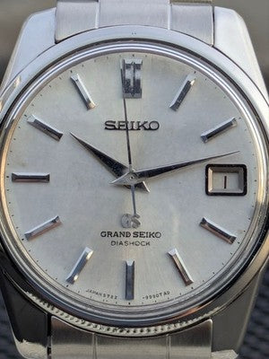 GRAND SEIKO 2ND MODEL 5722-9991 MANUAL WIND SS VINTAGE MEN'S WATCH 1967