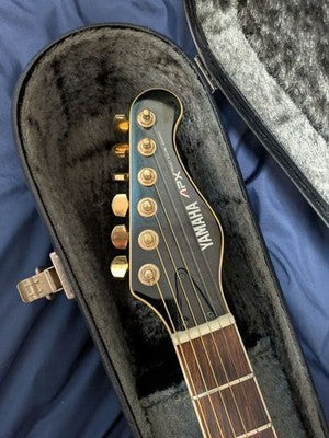 YAMAHA APX-10CS ACOUSTIC ELECTRIC GUITAR SUNBURST WITH HARD CASE　AS IS