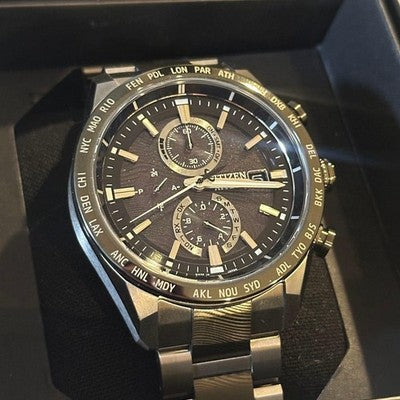 CITIZEN ATTESA STAR WARS THE MANDALORIAN BESKAR LIMITED 1400 TITANIUM WATCH