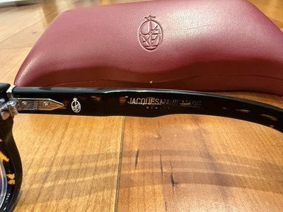 JACQUES MARIE MAGE HICKOK SUNGLASSES TORTOISESHELL RARE EARLY MODEL NEAR MINT