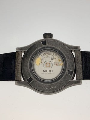 MIDO OCEAN STAR M032607 AUTOMATIC BLACK DIAL GREY ACCENTS DIVERS MEN'S WATCH