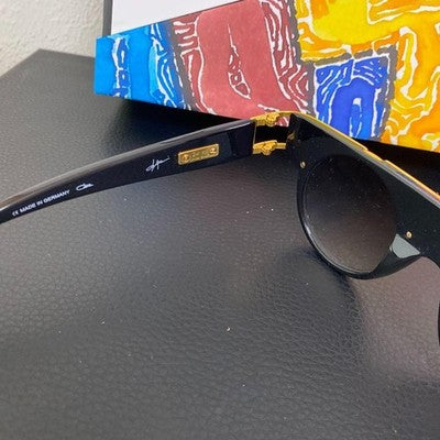 CAZAL LEGEND 002 C001 LIMITED EDITION SUNGLASSES BLACK GOLD W/ CASE 1 OF 499