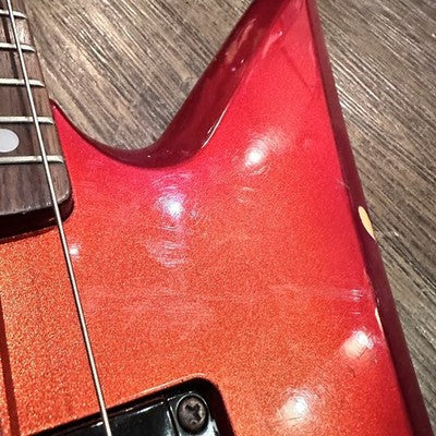 ARIA PRO II ZZB CUSTOM 1984 EXPLORER BASS ELECTRIC GUITAR VINTAGE