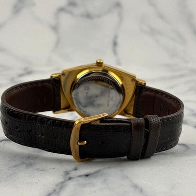 HAMILTON VENTURA 6252 QUARTZ BLACK DIAL MEN'S WATCH W/ BOX - APPROX. 19.5CM
