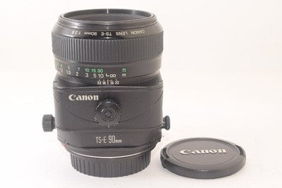CANON TS-E 90MM F2.8 MEDIUM TELEPHOTO LENS WITH TILT MECHANISM AS IS