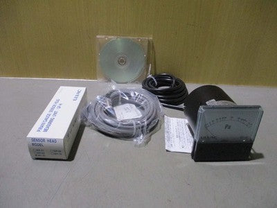 ULVAC GP-1G-WP-03 PIRANI VACUUM GAUGE SENSOR HEAD METER CABLE SET JAPAN