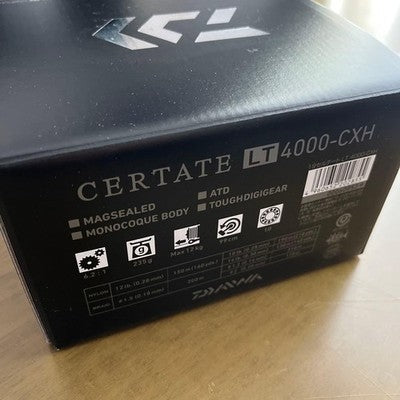 DAIWA 19 CERTATE LT 4000-CXH SPINNING REEL UNUSED W/ BAG MANUAL　MINT