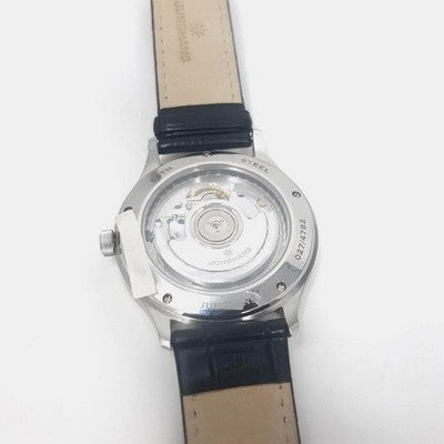 JUNGHANS 027/4782.00 MEN'S WRISTWATCH ROUND FACE GERMAN MADE DIAL: BLACK