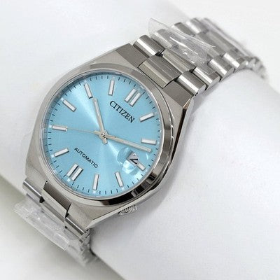 Citizen Tsuyosa NJ0151-88M 40mm Light Blue Dial Automatic Watch Unused /w Box