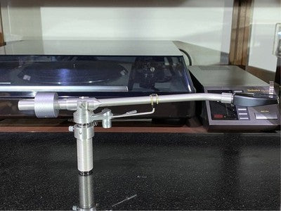 FIDELITY RESEARCH FR-54 TONEARM WITH GENUINE SHELL AND FR CABLE TURNTABLE PARTS