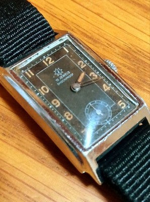 JUNGHANS MILITARY SMALL SECONDS 1950S HAND-WOUND MEN'S WATCH GERMAN MADE