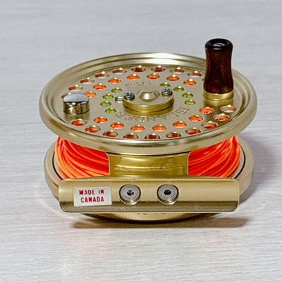 J.S.FOSTER ISLANDER FLY REEL S821 BIG GAME FISHING ALUMINUM TACKLE PREMIUM MODEL