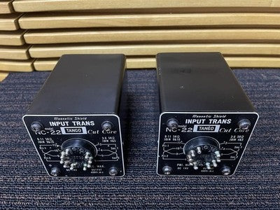 TANGO NC-22 INPUT TRANSFORMERS PAIR TESTED WORKING FROM JAPAN