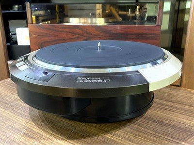 DENON DP-75 TURNTABLE, SHIPPING SCREWS AND INSTRUCTION MANUAL EXCELLENT+++++
