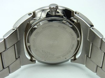 BULOVA MEN'S DRESS WATCH 96B220, QUARTZ, 43MM STAINLESS STEEL CASE, CLASSIC
