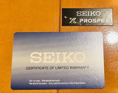 SEIKO PROSPEX SRPC44 AUTOMATIC DIVER 200M GOLD BLACK RARE BOX PAPERS 4R36 WATCH