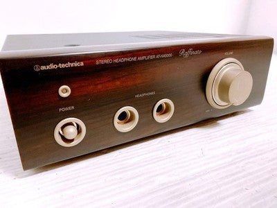 AUDIO TECHNICA AT HA5000 HEADPHONE AMPLIFIER TESTED WORKING CLEAN W POWER CABLE
