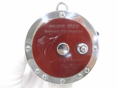 PENN 113HLW 4/0 WIDE SPOOL BAITCASTING REEL FISHING MADE IN USA EXCELLENT+++++