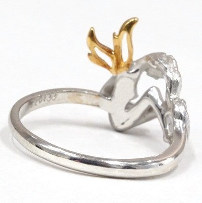CARRERA Y CARRERA RING SV925/K18 ANGEL FAIRY TOTAL WEIGHT: 4.0G EXCELLENT++++