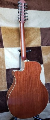YAMAHA APX-700II-12 NT 12 STRING ELECTRO ACOUSTIC GUITAR W/HARD CASE