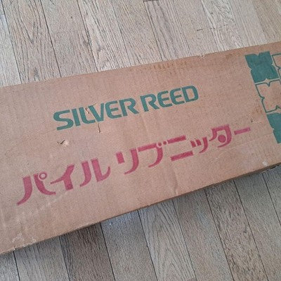 SILVER REED SRP-50 PILE RIBBER ATTACHMENT KNITTING MACHINE SERVICED FULL SET BOX