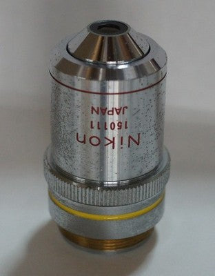 Nikon Plan 10x 0.25 Phase Contrast Objective Lens 160/- Ph1 DL For Optiphot Used