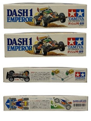 TAMIYA DASH 1 EMPEROR MINI 4WD 1988 RARE UNUSED MODEL KIT JAPAN VINTAGE