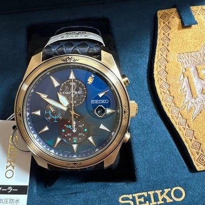 SEIKO SBPY156 MONSTER HUNTER 15TH ANNIVERSARY COLLAB LIMITED 1000 PCS WATCH NEW