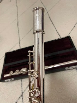 YAMAHA FLUTE YFL514 MUSICAL INSTRUMENT [SILVER HEAD JOINT] JAPAN MADE