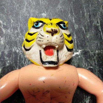 TIGER MASK 1969 SOFT VINYL FIGURE 29CM BOKURA MAGAZINE IKKI KAJIWARA JAPAN VTG