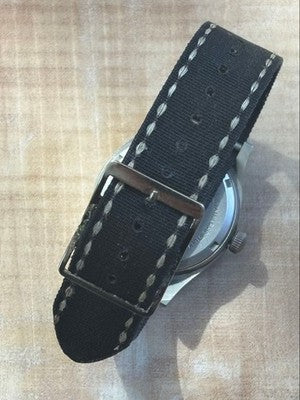 HAMILTON KHAKI 921980 EARLY MODEL MILITARY WATCH NAVY DIAL 1980S VINTAGE