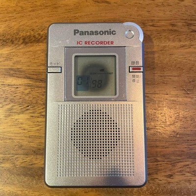 PANASONIC RR-DR60 IC VOICE RECORDER DIGITAL RECORDER TESTED WORKING JAPAN