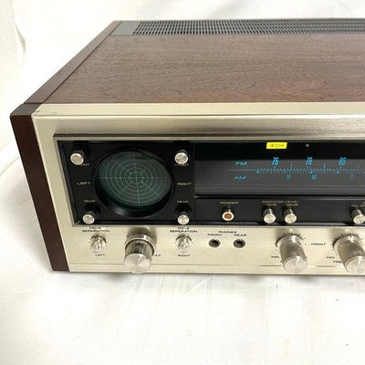 PIONEER QX-704 4-CHANNEL QUADRAPHONIC RECEIVER VINTAGE AM/FM STEREO AMP WORKS