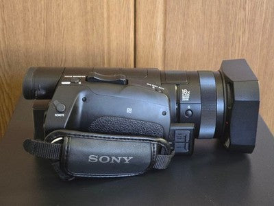 SONY FDR-AX700 4K UHD HANDYCAM VIDEO CAMERA INTL VERSION NO BOX WORKING