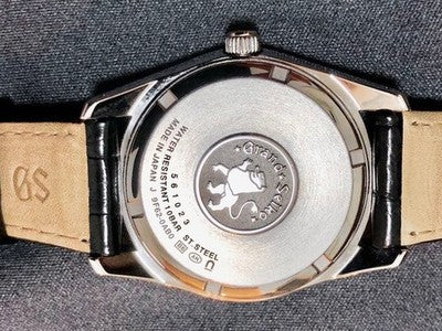 SEIKO SBGX095 GRAND SEIKO QUARTZ MEN'S WRISTWATCH ROUND FACE JAPAN MADE