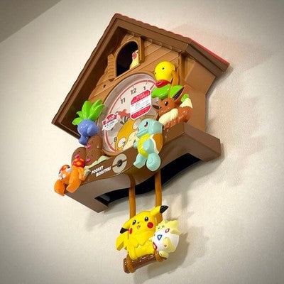 SEIKO POKEMON CUCKOO CLOCK CQ502B MELODY - FIRST GEN PIKACHU PIPPI -