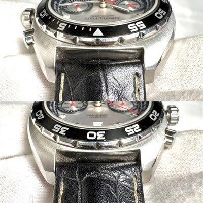 HAMILTON PAN EURO CHRONOGRAPH AUTOMATIC H357560 MEN'S WATCH USED W/ BOX