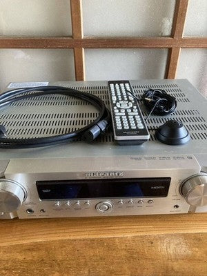 MARANTZ NR1501 AV SURROUND RECEIVER HDMI SILVER FOR PARTS OR NOT WORKING