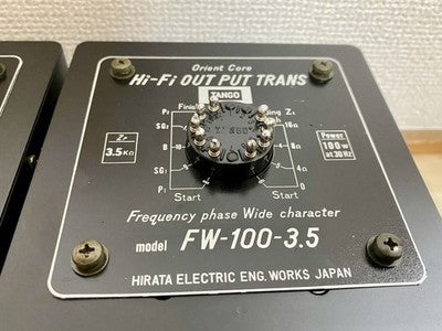 TANGO HIRATA TANGO FW 100-3.5 OUTPUT TRANSFORMER KT88 EL34 300B PP TESTED
