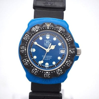 TAG HEUER FORMULA 1 BLUE QUARTZ WATCH MEN'S WOMEN'S 35MM DIVER