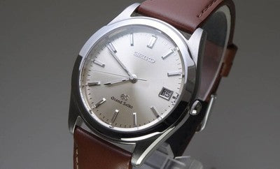 GRAND SEIKO GS 8N65-8000 CHAMPAGNE DIAL JDM QUARTZ MEN DRESS WATCH AS IS