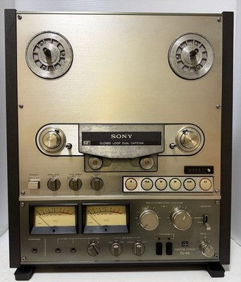 SONY TC-R6 OPEN REEL TAPE DECK 4 TRACK REEL TO REEL SERVICED WORKING