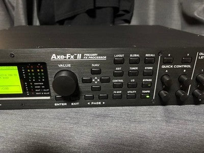 FRACTAL AUDIO AXE FX II MKII 2 EFFECT RACK TESTED WORKING NEAR MINT