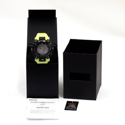 CASIO G-SHOCK GW-9500MRY-1A9JF Mudman Black Yellow 52mm Quartz Unused /w Box