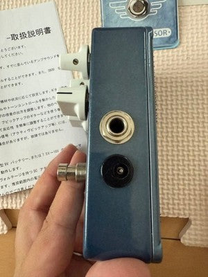 MAD PROFESSOR SKY BLUE OVERDRIVE HW HAND WIRED GUITAR PEDAL TESTED FROM JAPAN