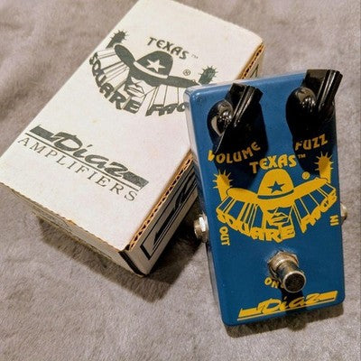 DIAZ TEXAS SQUARE FACE 1995 NTE103 FUZZ GUITAR EFFECTS PEDAL TESTED BOXED