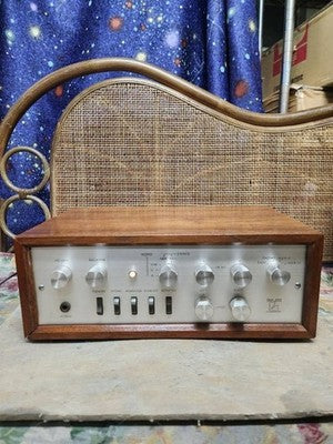 LUXMAN SQ-77T/II SOLID STATE STEREO AMPLIFIER 30W+30W 8Ω AC100V 50/60HZ 42W