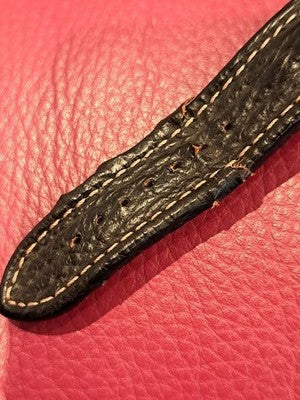 BREITLING COLT DATE M50036 BLACK DIAL QUARTZ ANALOG VINTAGE RARE WATCH