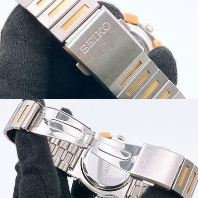 SEIKO SPIRIT GIUGIARO SCED025 7T12-0AZ0 CHRONOGRAPH STAINLESS STEEL JPN